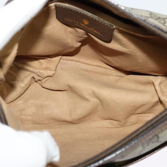 GUCCI GG Supreme Web Sherry Line Shoulder Bag Pvc Beige 89 02 032 - Picture 16 of 16